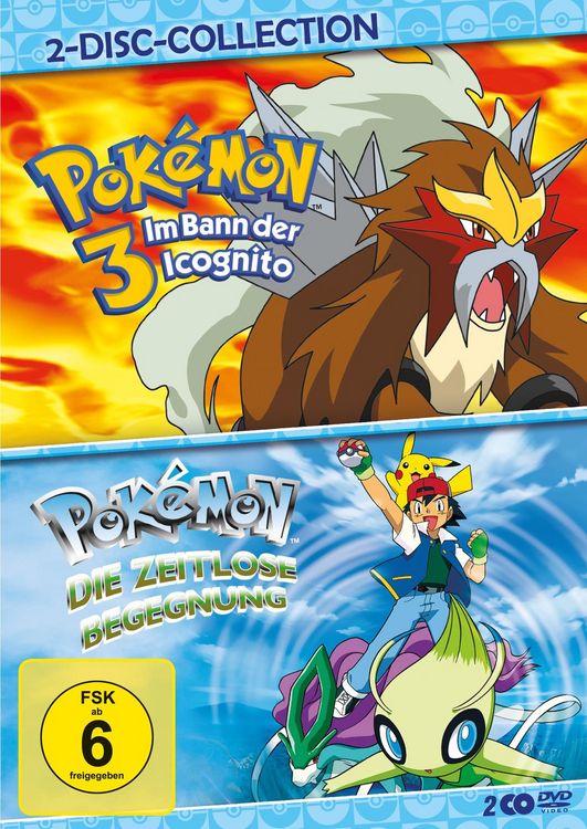 Produktbild: Pok&eacute;mon 3 / Pok&eacute;mon 4 - Doppelpack [2 DVDs]