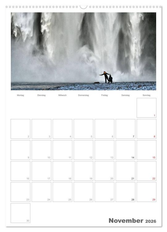 Produktbild: Faszination Island - Landschaftskalender mit Tagesplaner 2026 / Planer (hochwertiger Premium Wandkalender 2026 DIN A2 hoch), Kunstdruck in Hochglanz