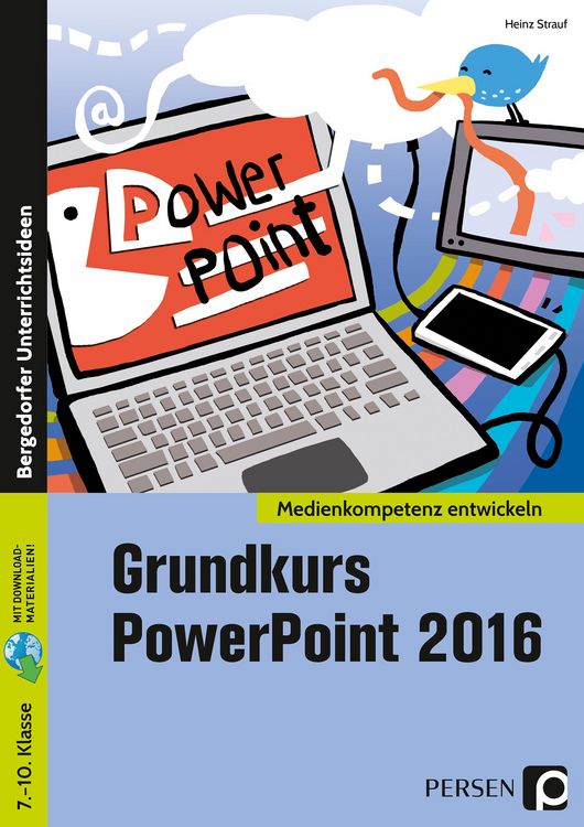 Produktbild: Grundkurs PowerPoint 2016