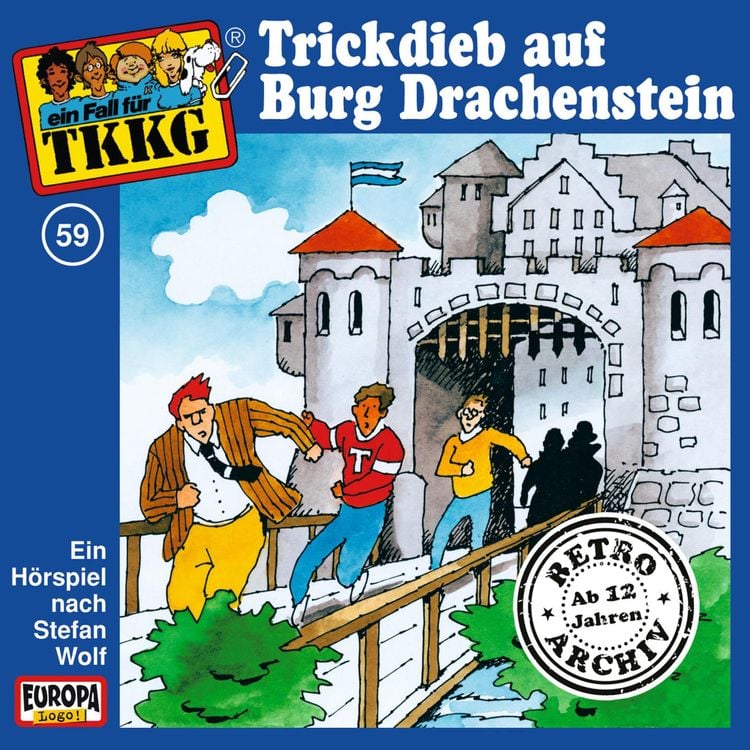 Bild vom Artikel TKKG - Folge 59: Trickdieb auf Burg Drachenstein vom Autor Stefan Wolf
