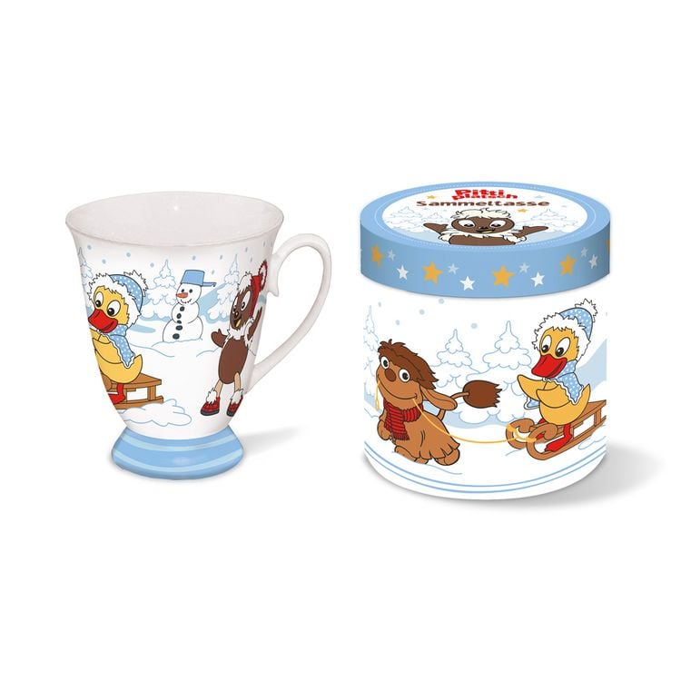 Produktbild: Tr&ouml;tsch Pittiplatsch Sammeltasse Winter