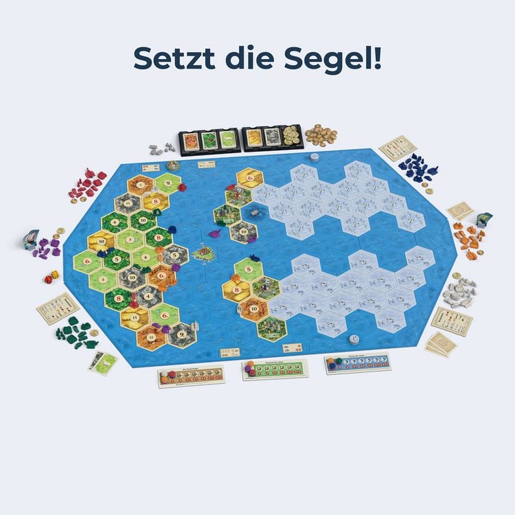 Produktbild: CATAN - Entdecker & Piraten - Erweiterung f&uuml;r 5-6 Personen