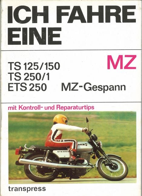 Produktbild: Ich fahre eine MZ
