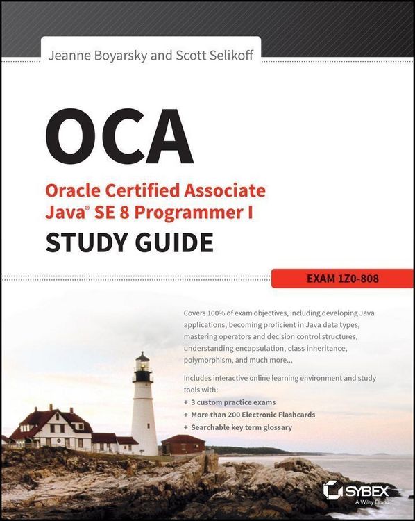 Produktbild: OCA: Oracle Certified Associate Java SE 8 Programmer I Study Guide