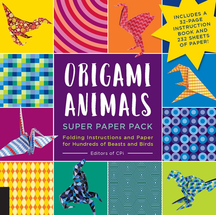 Produktbild: Origami Animals Super Paper Pack