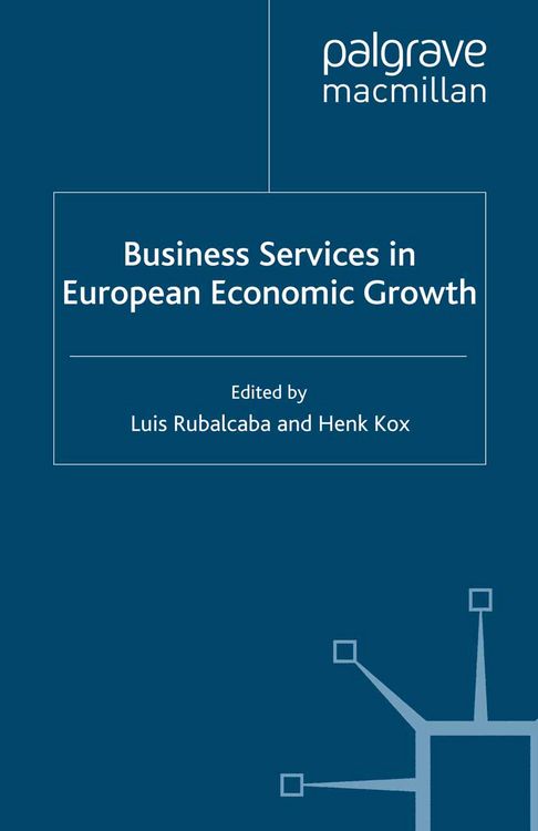 Produktbild: Business Services in European Economic Growth