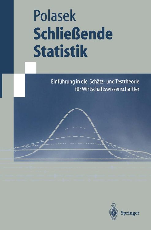 Bild vom Artikel Schließende Statistik vom Autor Wolfgang Polasek