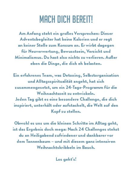 Produktbild: Adventskalender Zero