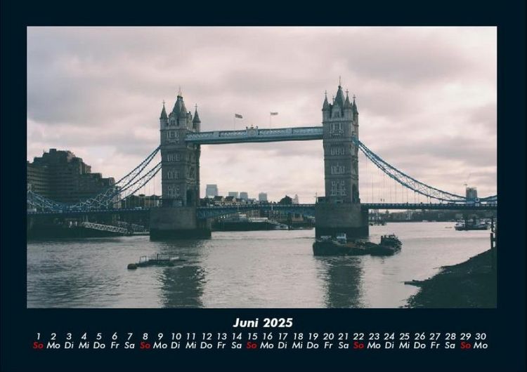 Produktbild: London 2025 Fotokalender DIN A4