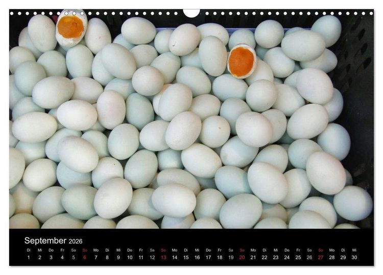 Produktbild: Taiwan kulinarisch erleben (Wandkalender 2026 DIN A3 quer), CALVENDO Monatskalender
