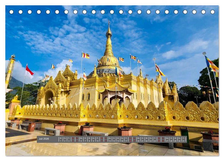 Produktbild: Entdecke Sumatra (Tischkalender 2026 DIN A5 quer), CALVENDO Monatskalender