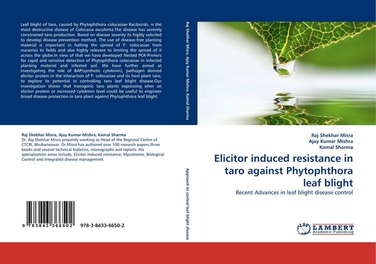 Produktbild: Elicitor induced resistance in taro against Phytophthora leaf blight