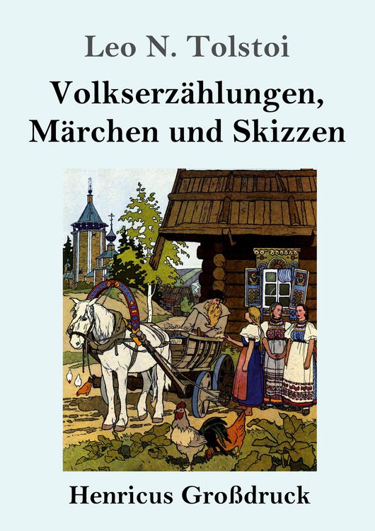 Produktbild: Volkserz&auml;hlungen, M&auml;rchen und Skizzen (Gro&szlig;druck)