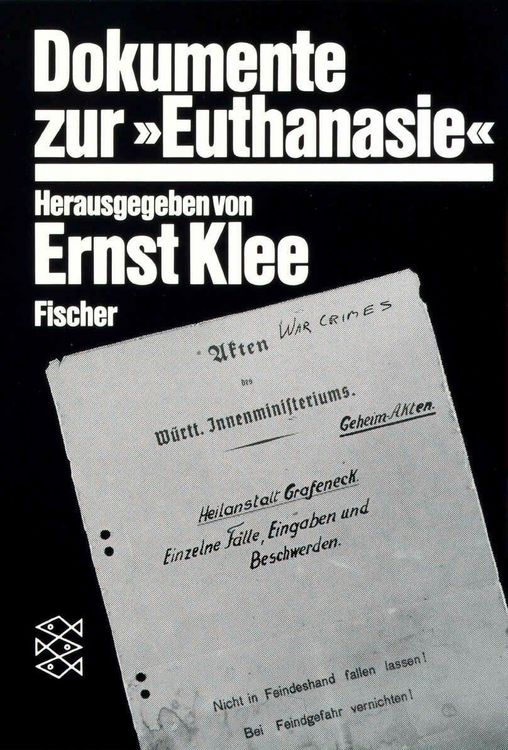 Produktbild: Dokumente zur &raquo; Euthanasie &laquo; im NS-Staat