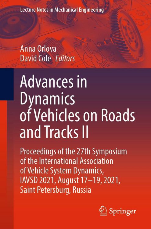 Produktbild: Advances in Dynamics of Vehicles on Roads and Tracks II