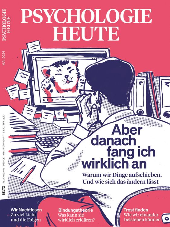 Produktbild: Psychologie Heute 5/2024: Aber danach fang ich wirklich an