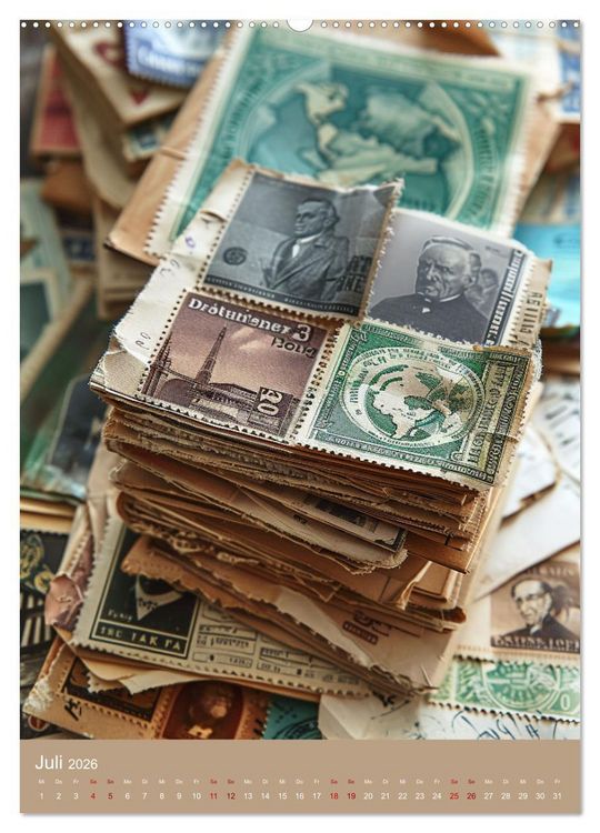 Produktbild: Vintage Leidenschaft (Wandkalender 2026 DIN A2 hoch), CALVENDO Monatskalender