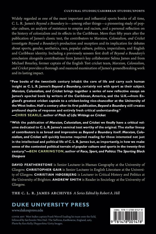 Produktbild: Marxism, Colonialism, and Cricket