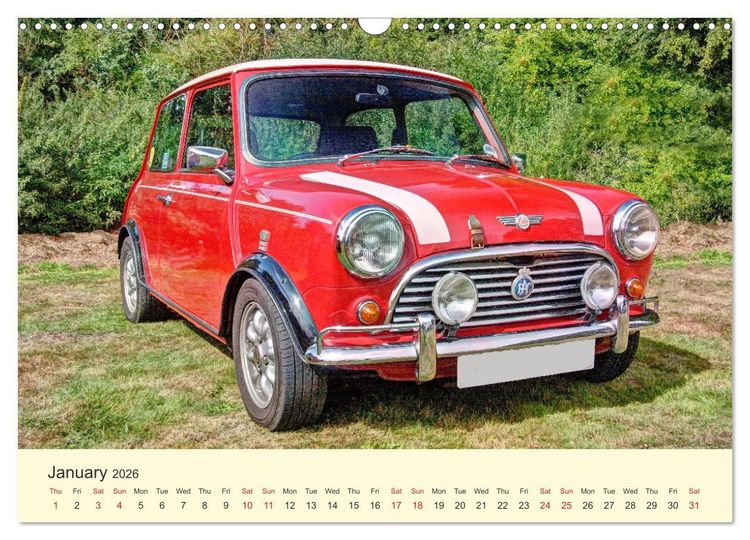 Produktbild: Iconic British Cars (Wall Calendar 2026 DIN A3 landscape), CALVENDO 12 Month Wall Calendar