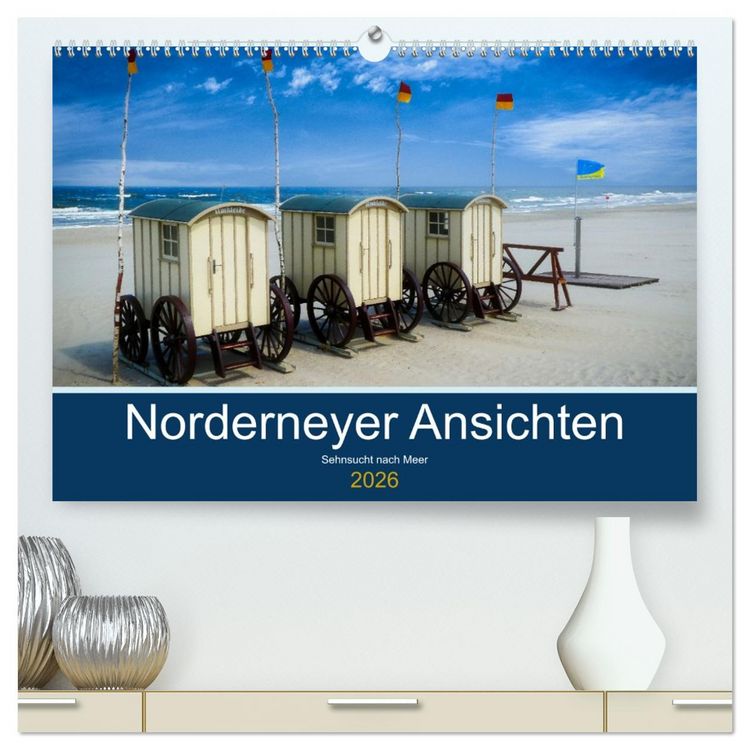 Produktbild: Norderneyer Ansichten (hochwertiger Premium Wandkalender 2026 DIN A2 quer), Kunstdruck in Hochglanz