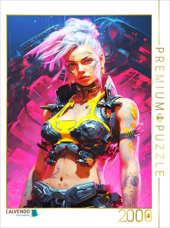 Produktbild: CALVENDO Puzzle Kampfbereite Heldin | 2000 Teile Lege-Gr&ouml;&szlig;e 90x67cm Foto-Puzzle f&uuml;r gl&uuml;ckliche Stunden