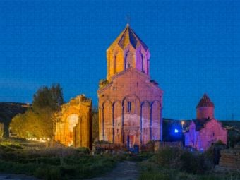Produktbild: CALVENDO Puzzle Kloster Marmashen | 1000 Teile Lege-Gr&ouml;&szlig;e 64x48cm Foto-Puzzle f&uuml;r gl&uuml;ckliche Stunden