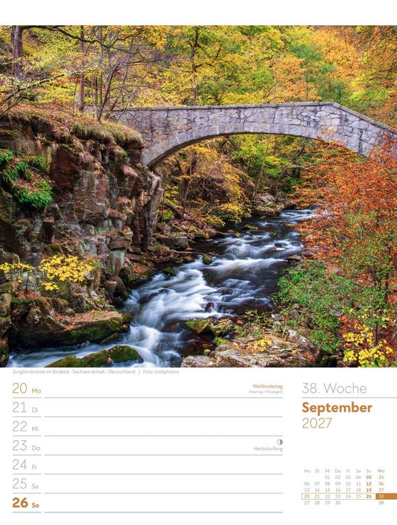 Produktbild: Unser Wald Wochenplaner Kalender 2027