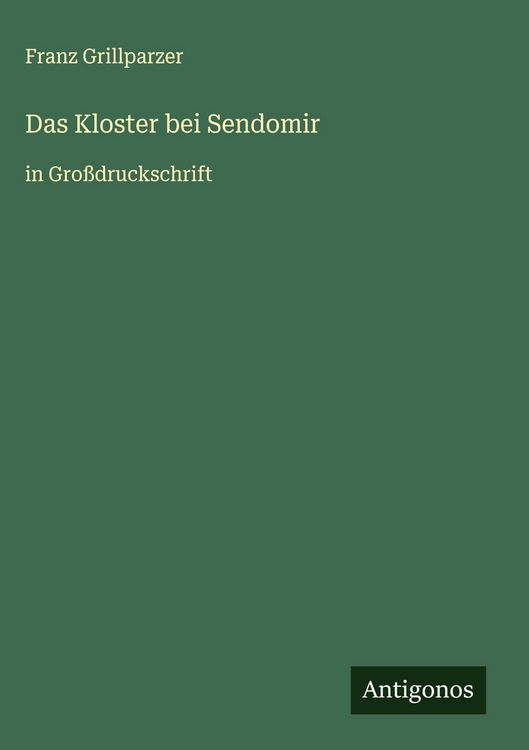 Produktbild: Das Kloster bei Sendomir