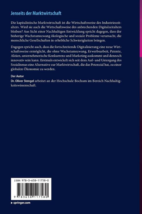 Produktbild: Jenseits der Marktwirtschaft