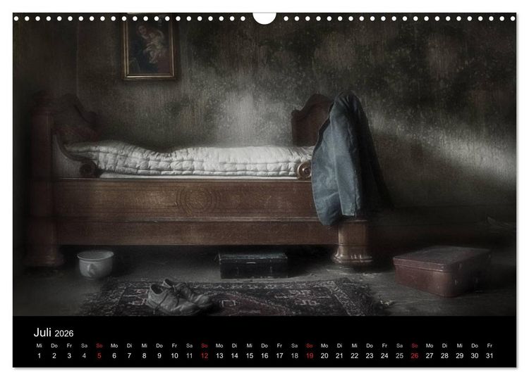 Produktbild: Vergessene und verlassene sch&ouml;ne Orte (Wandkalender 2026 DIN A3 quer), CALVENDO Monatskalender