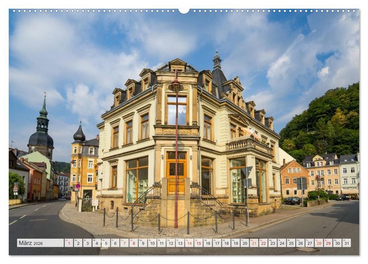 Produktbild: Bad Schandau Impressionen (hochwertiger Premium Wandkalender 2026 DIN A2 quer), Kunstdruck in Hochglanz