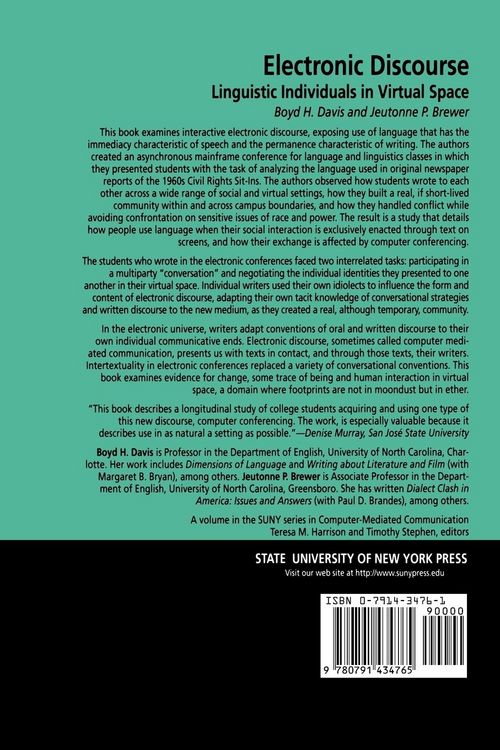 Produktbild: Electronic Discourse