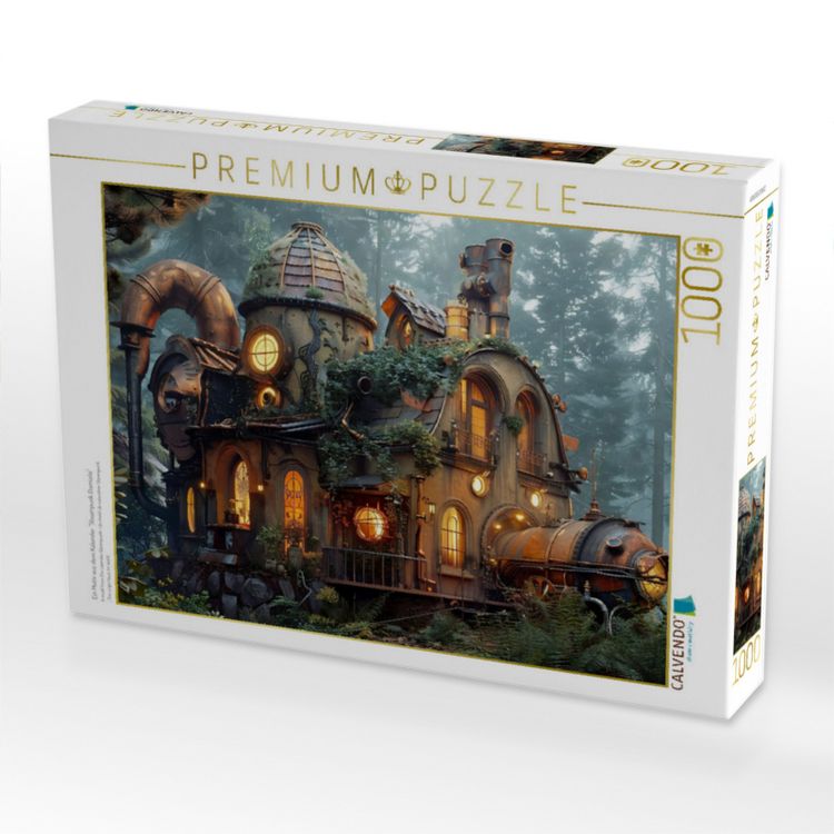 Produktbild: CALVENDO Puzzle Ein Motiv aus dem Kalender "Steampunk Domizile" | 1000 Teile Lege-Gr&ouml;&szlig;e 64x48cm Foto-Puzzle f&uuml;r gl&uuml;ckliche Stunden