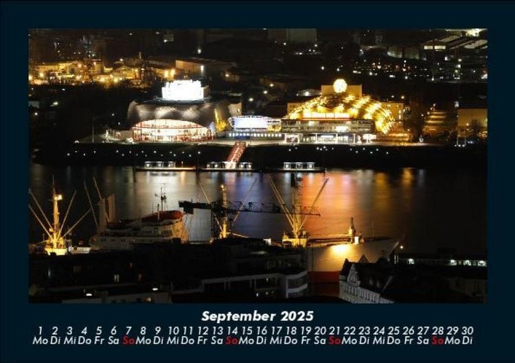 Produktbild: Hamburg 2025 Fotokalender DIN A5