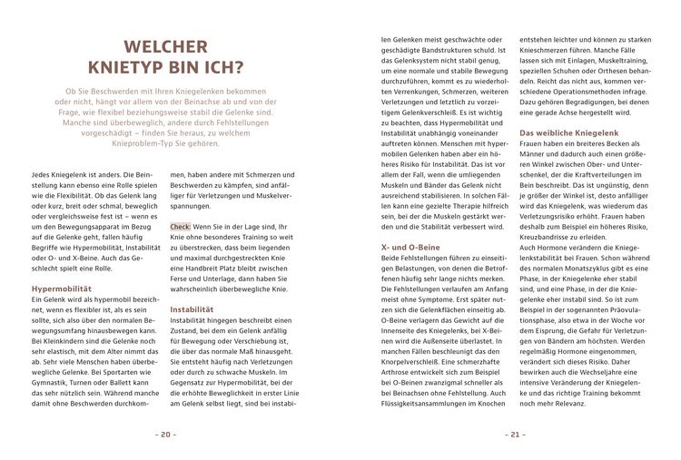 Produktbild: Schluss mit Knieschmerzen