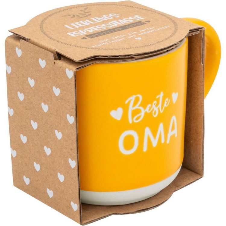 Produktbild: Espressotasse Gravur OMA