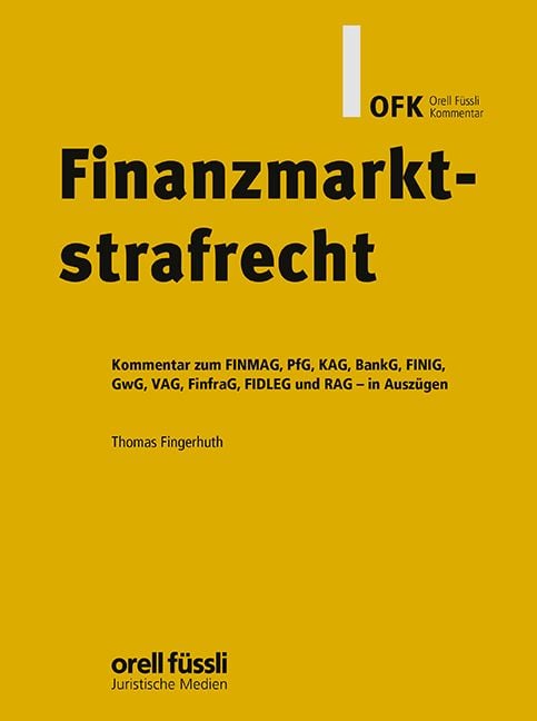 Produktbild: Finanzmarktstrafrecht Kommentar