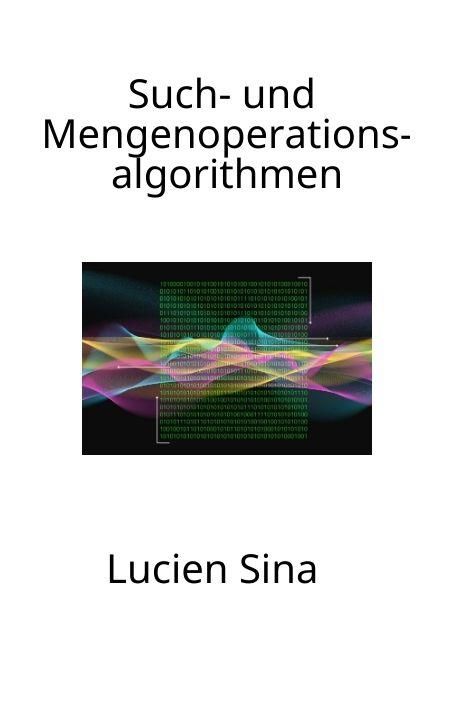 Produktbild: Such- und Mengenoperationsalgorithmen