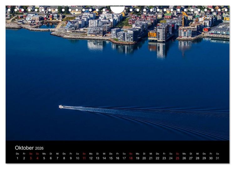 Produktbild: Erlebnis Norwegen: Narvik bis Troms&oslash; (Wandkalender 2026 DIN A4 quer), CALVENDO Monatskalender