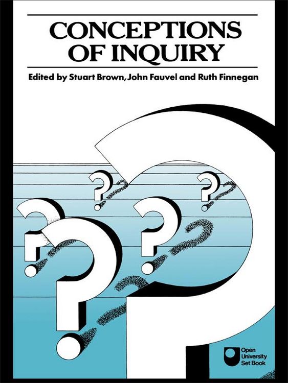 Produktbild: Conceptions of Inquiry