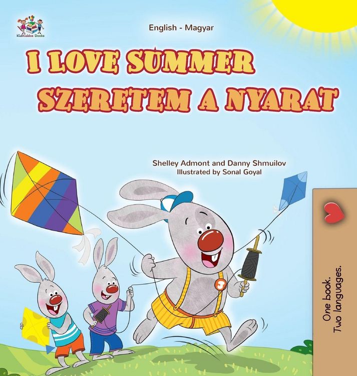 Produktbild: I Love Summer (English Hungarian Bilingual Children's Book)