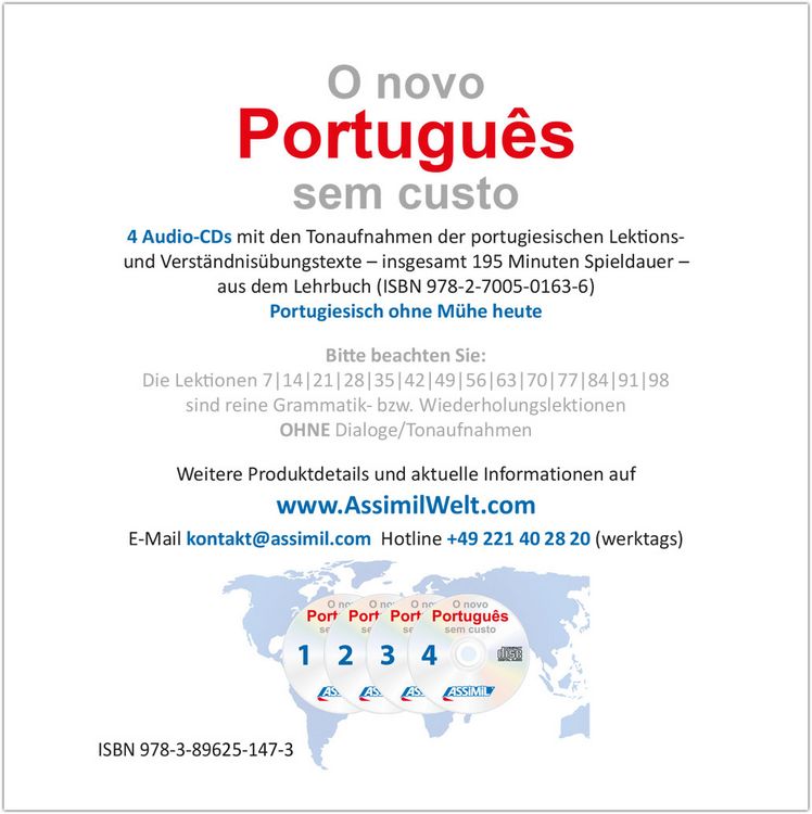 Produktbild: ASSiMiL Portugiesisch ohne M&uuml;he heute - Audio-CDs