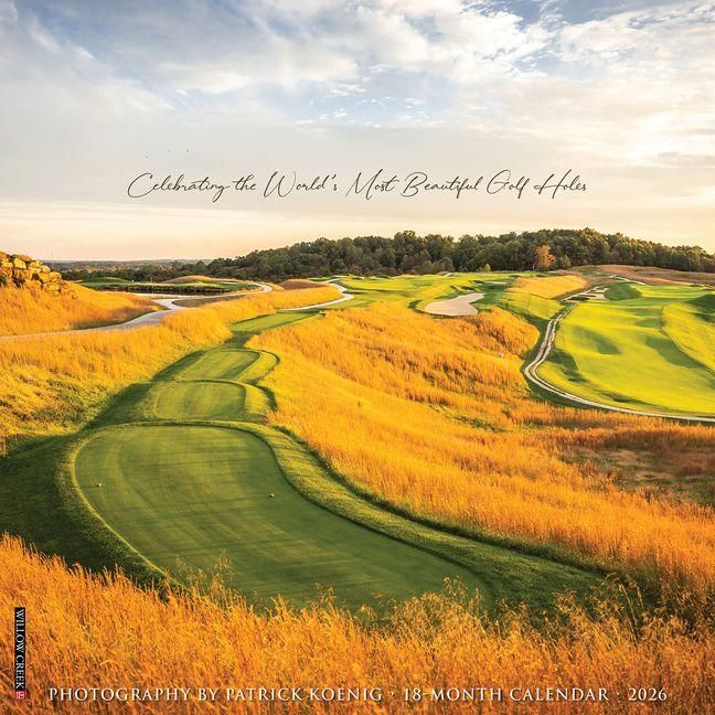 Produktbild: Golf (W/Foil) 2026 Wall Calendar