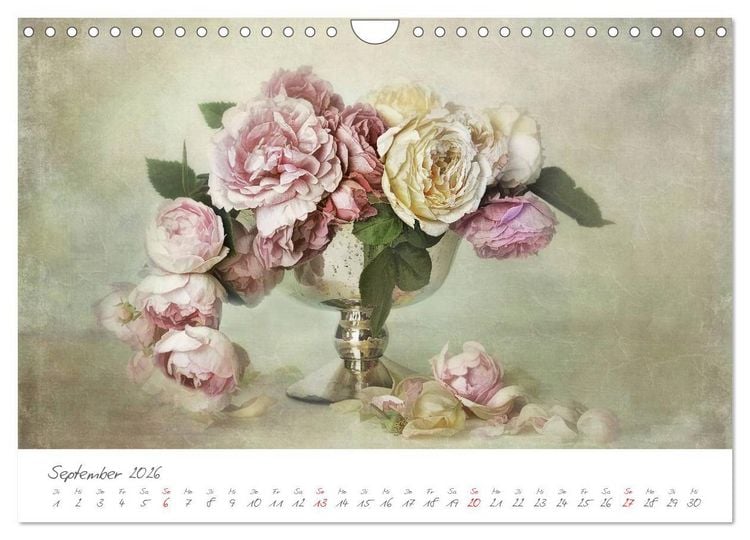 Produktbild: Bl&uuml;ten Poesie (Wandkalender 2026 DIN A4 quer), CALVENDO Monatskalender