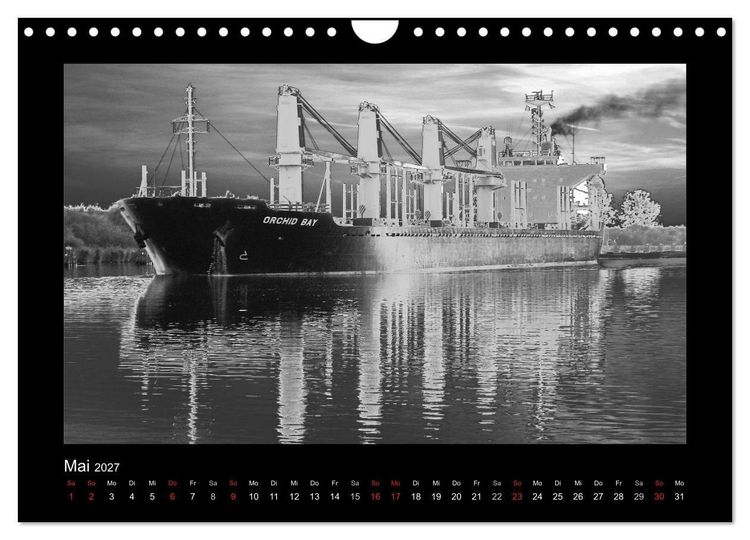 Produktbild: Schiffe anders (Wandkalender 2027 DIN A4 quer), CALVENDO Monatskalender