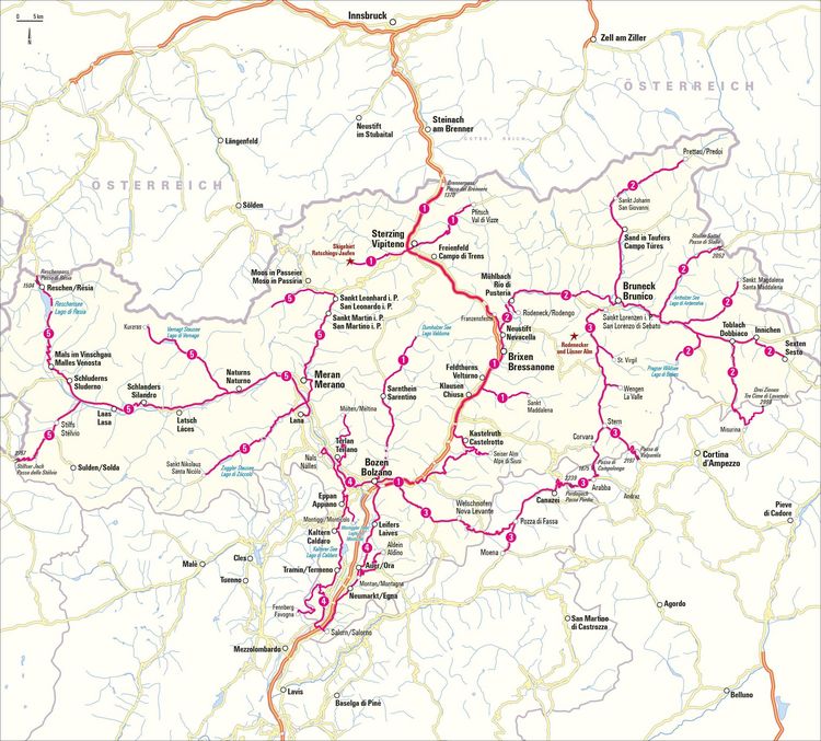 Produktbild: S&uuml;dtirol mit dem Wohnmobil