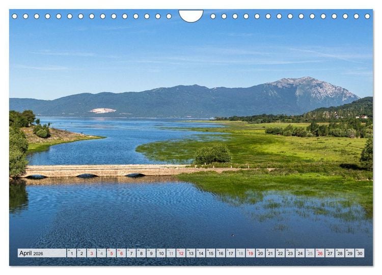 Produktbild: Wasserzauber Bosnien-Herzegowina (Wandkalender 2026 DIN A4 quer), CALVENDO Monatskalender