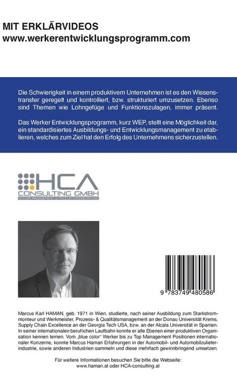 Produktbild: Das Werker Entwicklungs-Programm WEP