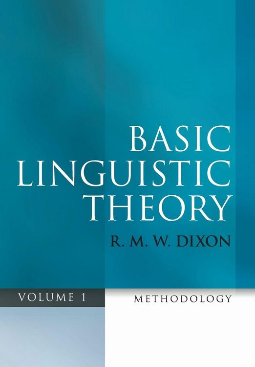 Produktbild: Basic Linguistic Theory, Volume 1