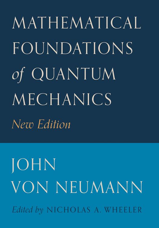 Produktbild: Mathematical Foundations of Quantum Mechanics